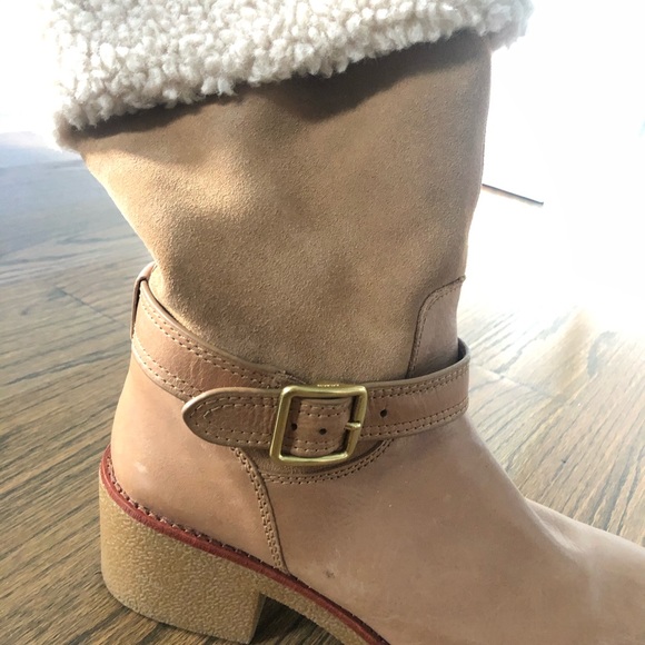 Coach shearling boots - Picture 2 of 5